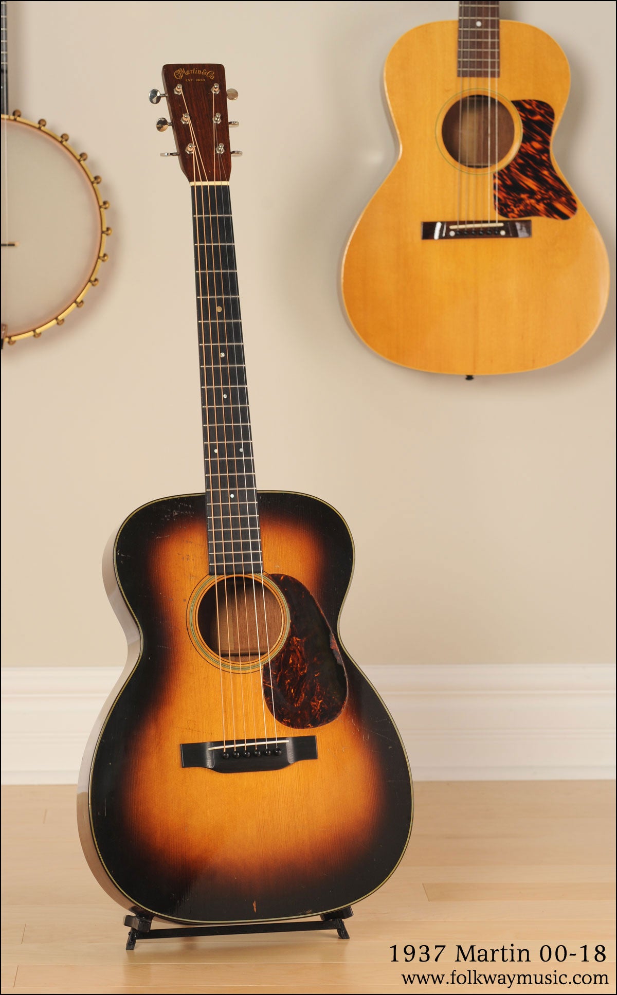 1937 Martin 00-18 Shaded-Top