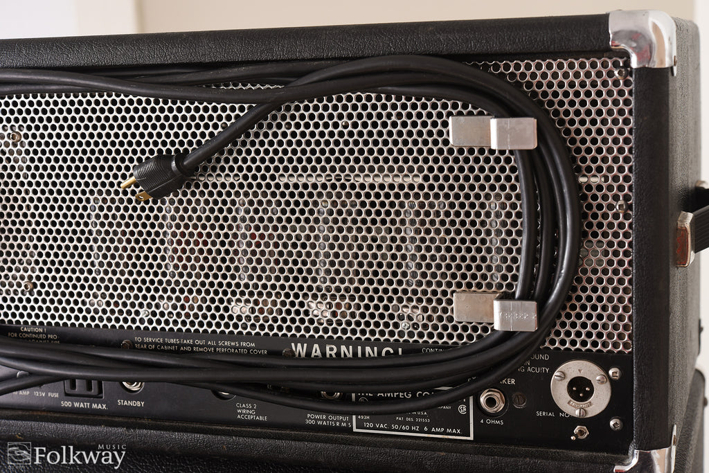 1974 Ampeg SVT Amp with Modern SVT610AV Cabinet