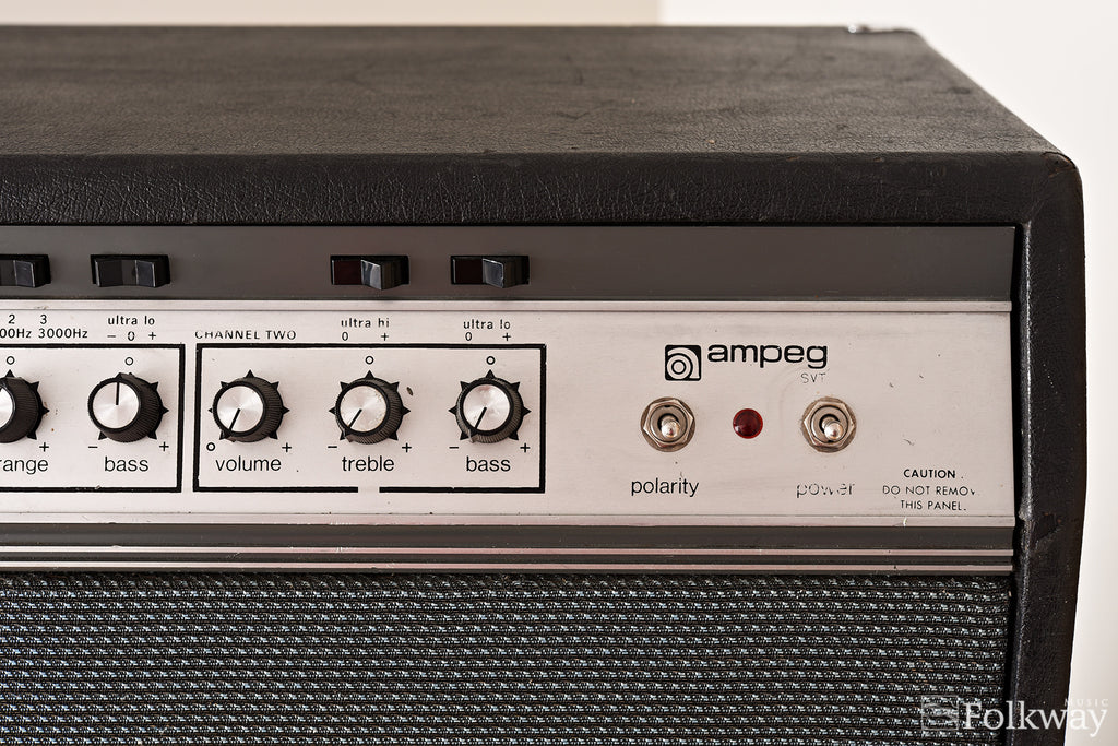 1974 Ampeg SVT Amp with Modern SVT610AV Cabinet