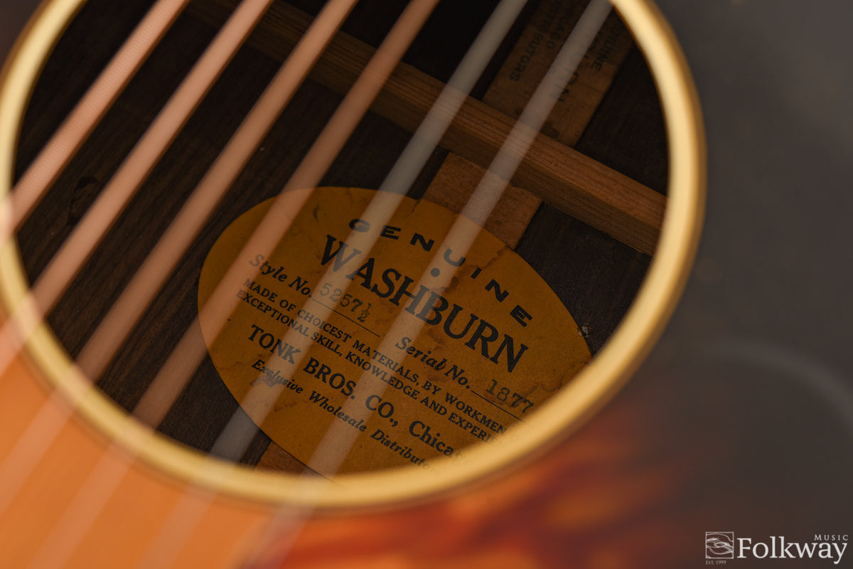 1936 Washburn 5257 1/2 Solo Deluxe