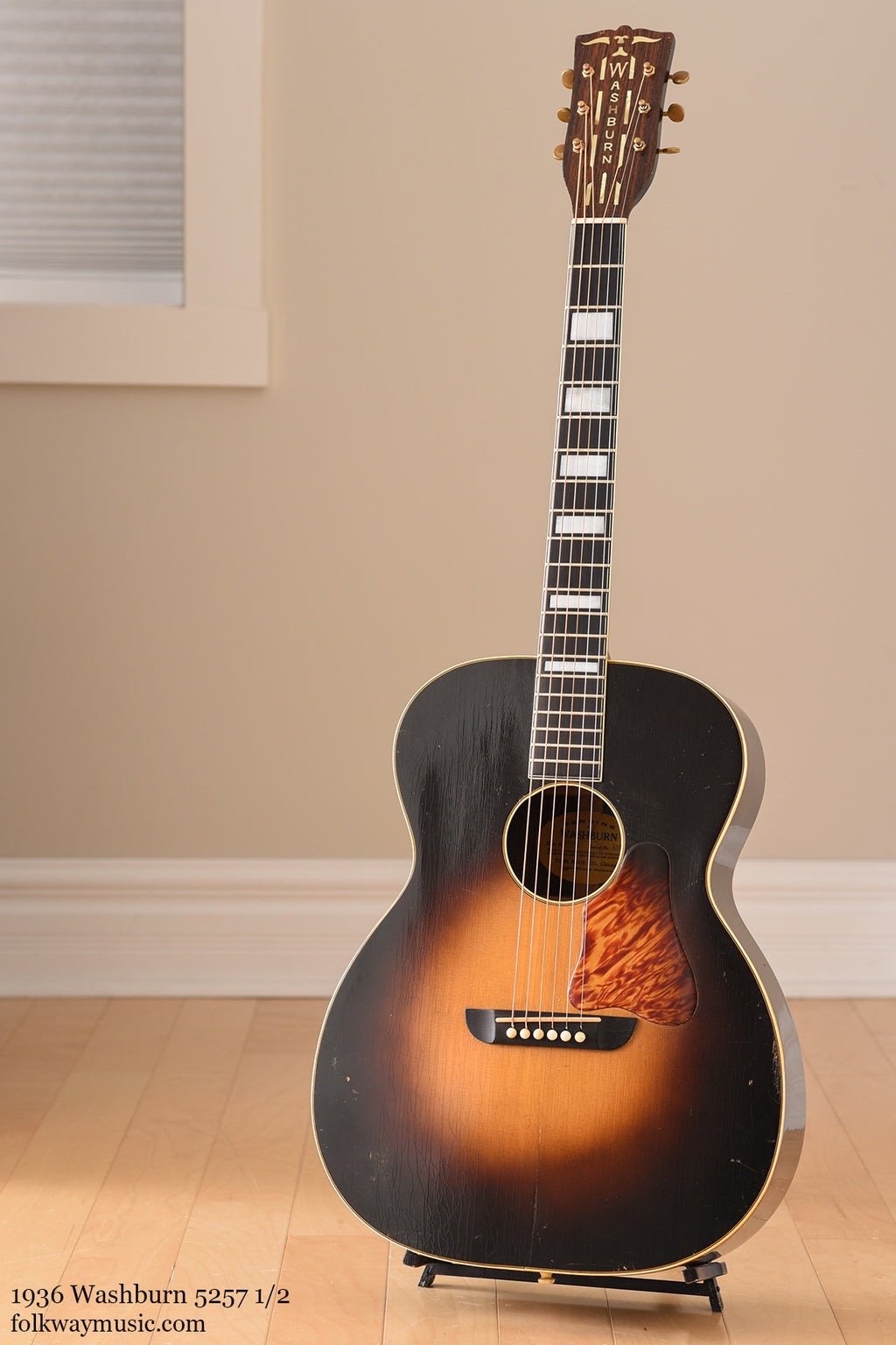 1936 Washburn 5257 1/2 Solo Deluxe
