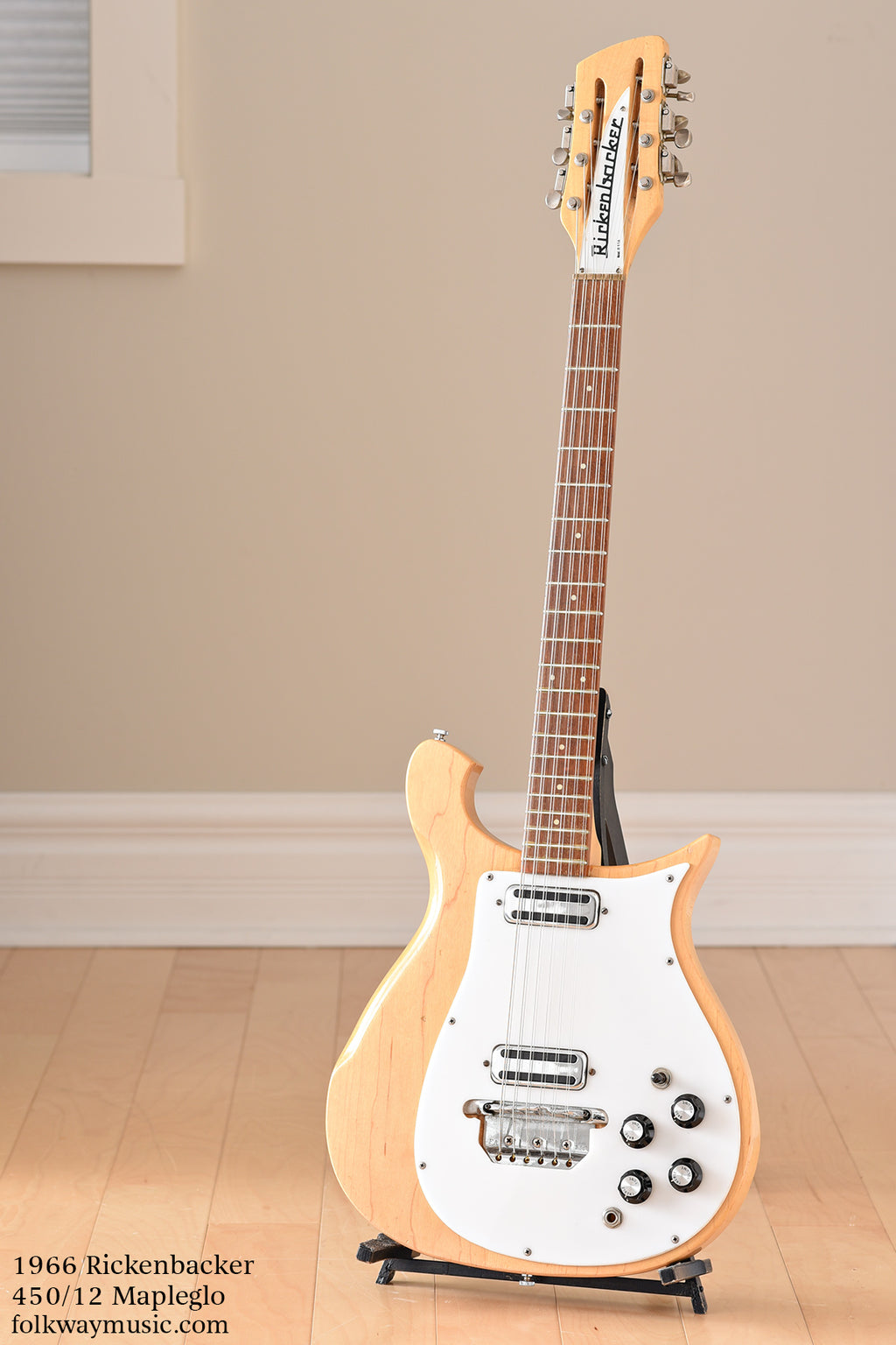 1966 Rickenbacker 450/12 Mapleglo