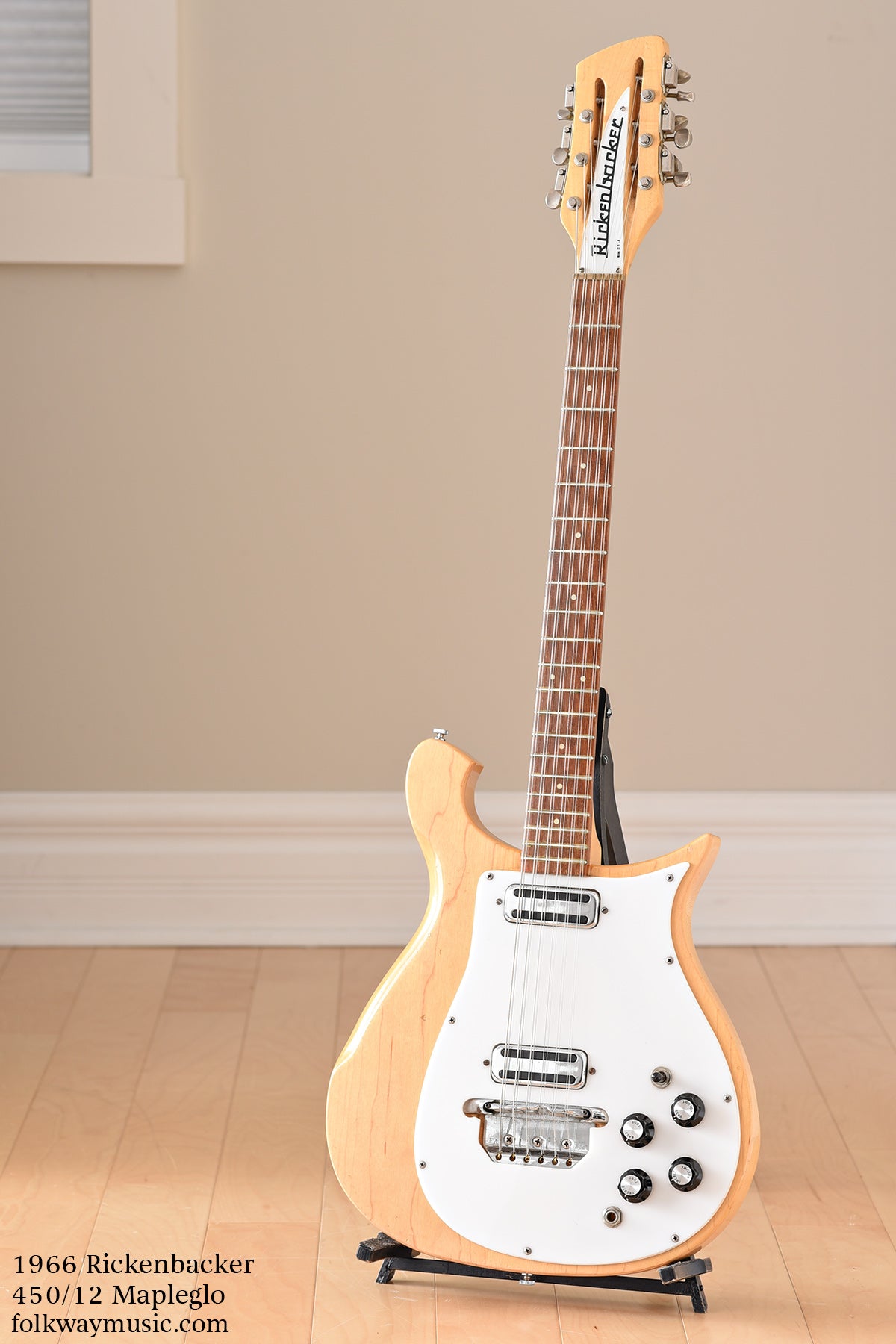 1966 Rickenbacker 450/12 Mapleglo