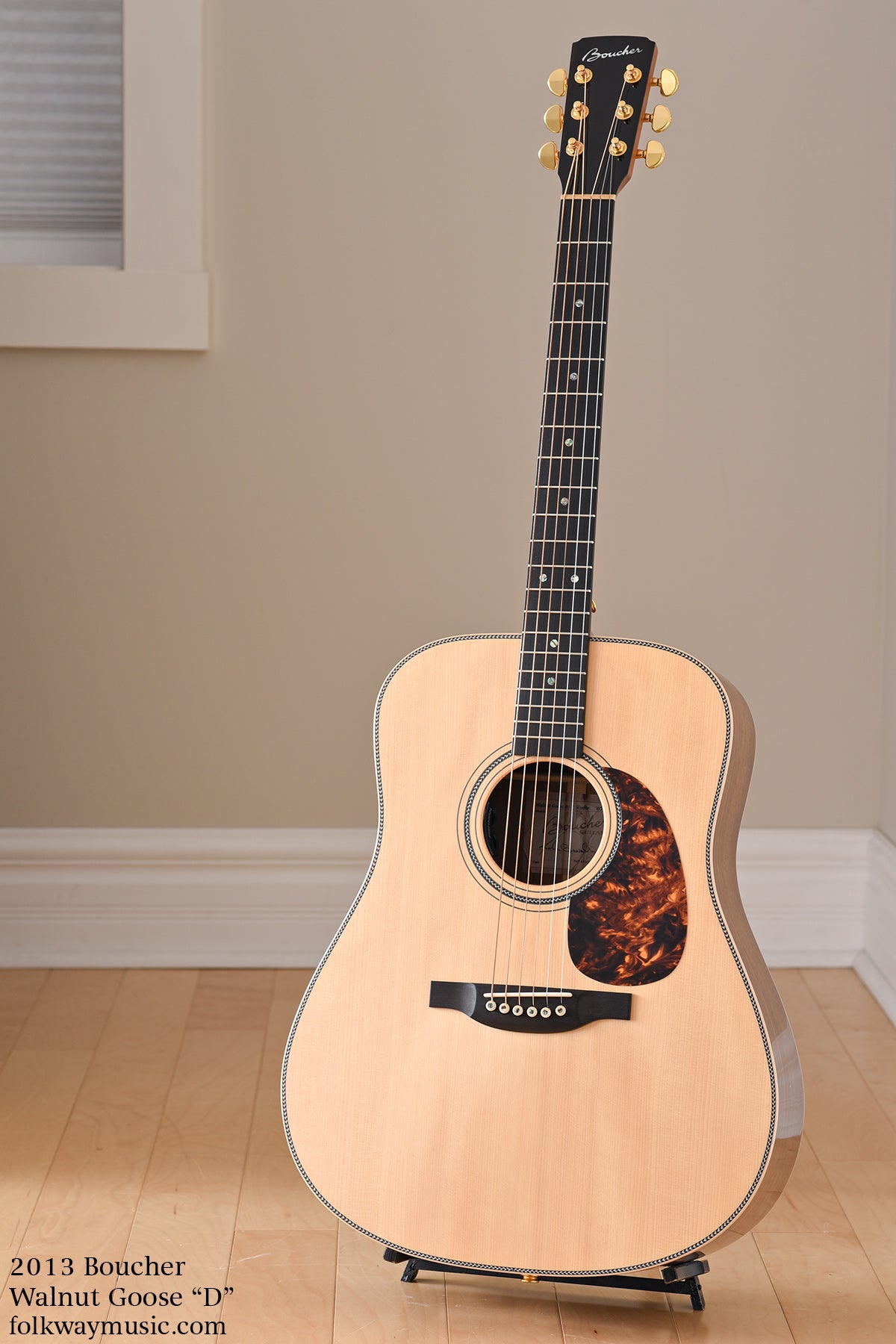 2013 Boucher Walnut Goose "D"