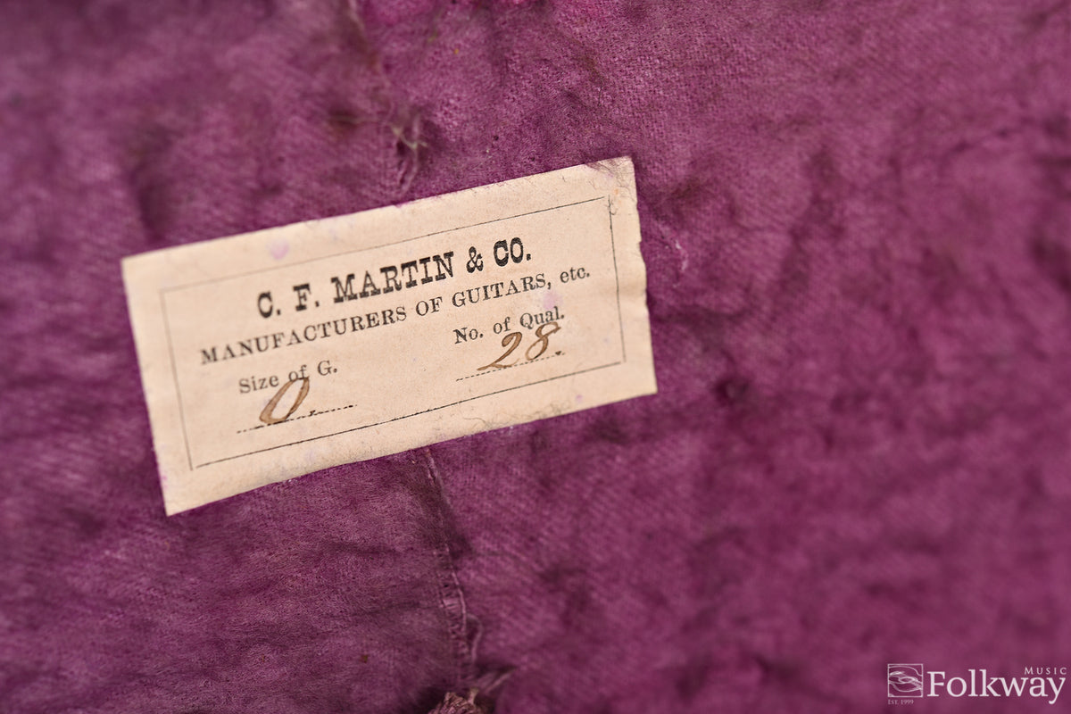1880s Martin 0-28
