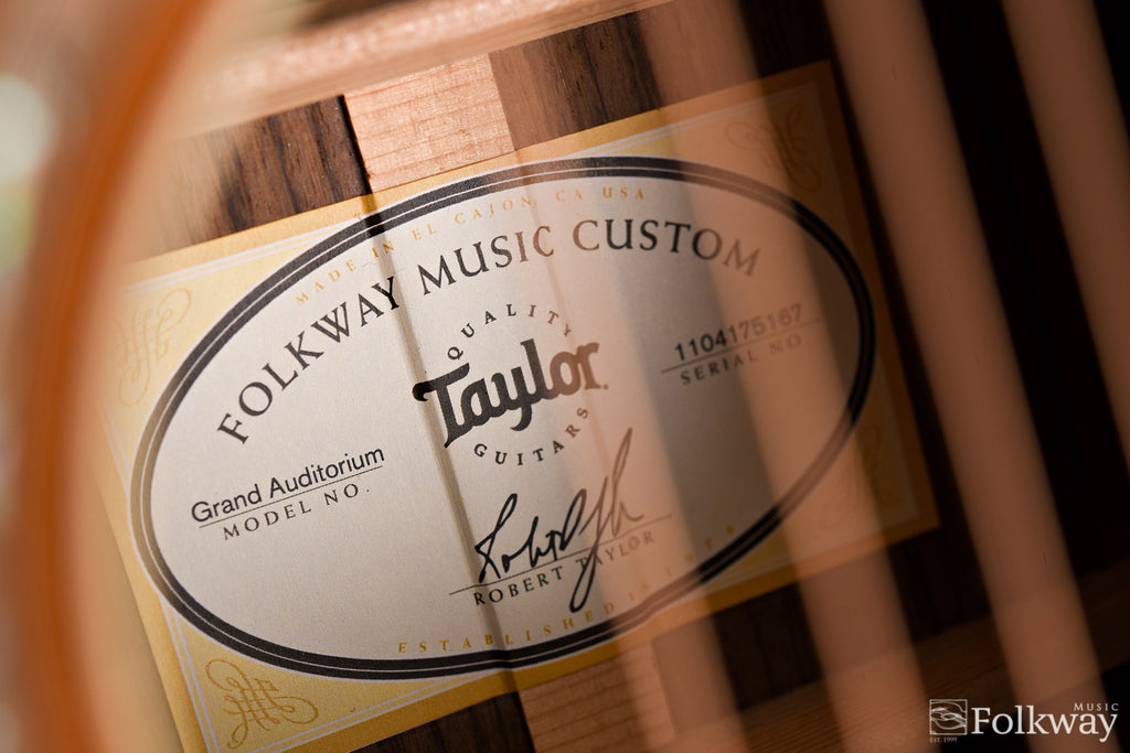 2015 Taylor Folkway Custom GA