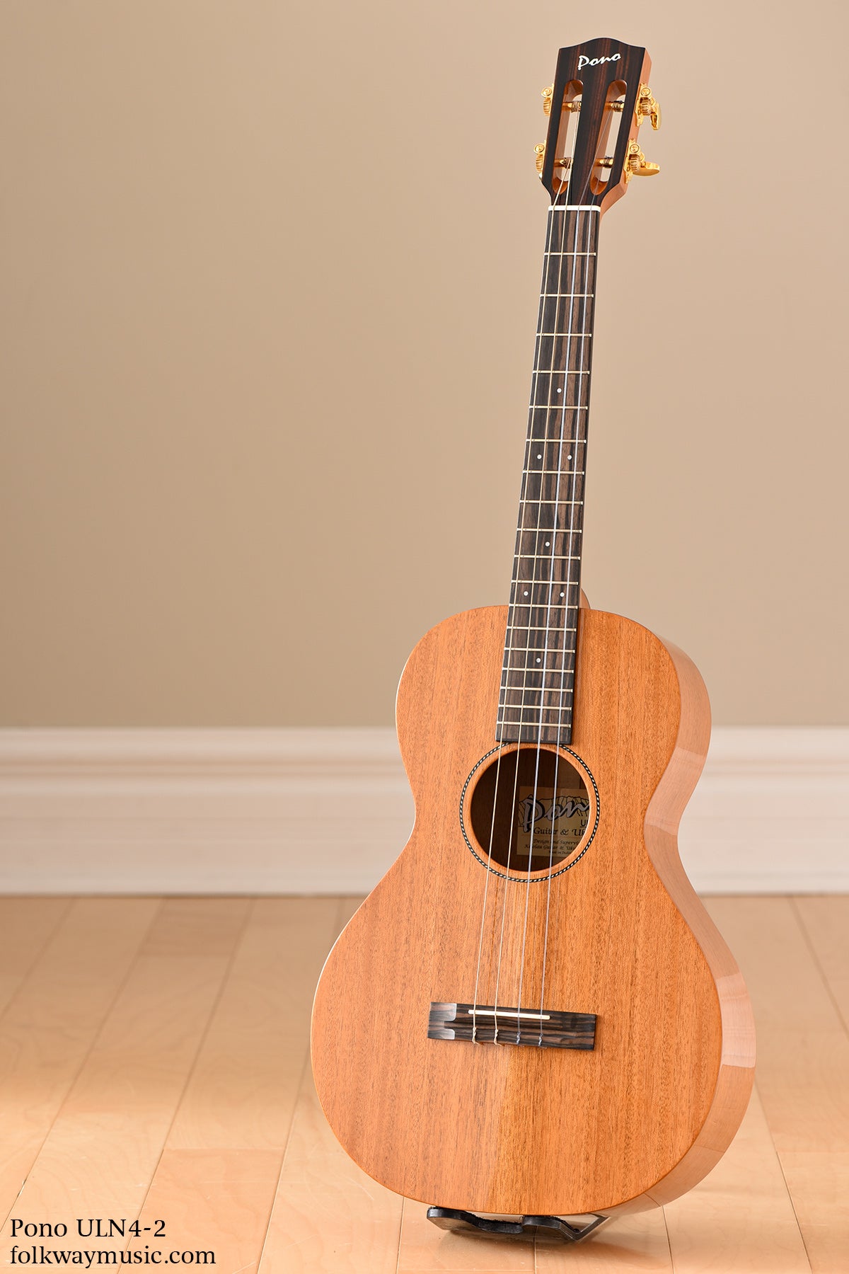 Pono ULN4-2 Nylon String “Big Baritone” Mahogany