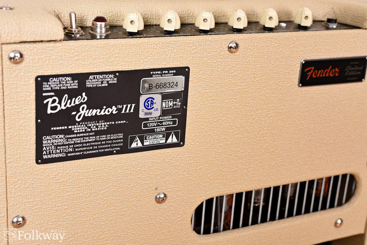 2012 Fender Blues Jr III