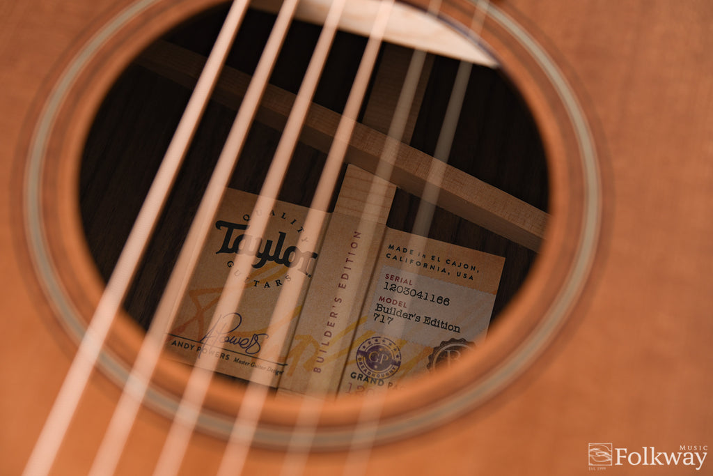 Taylor Builder's Edition 717 WHB