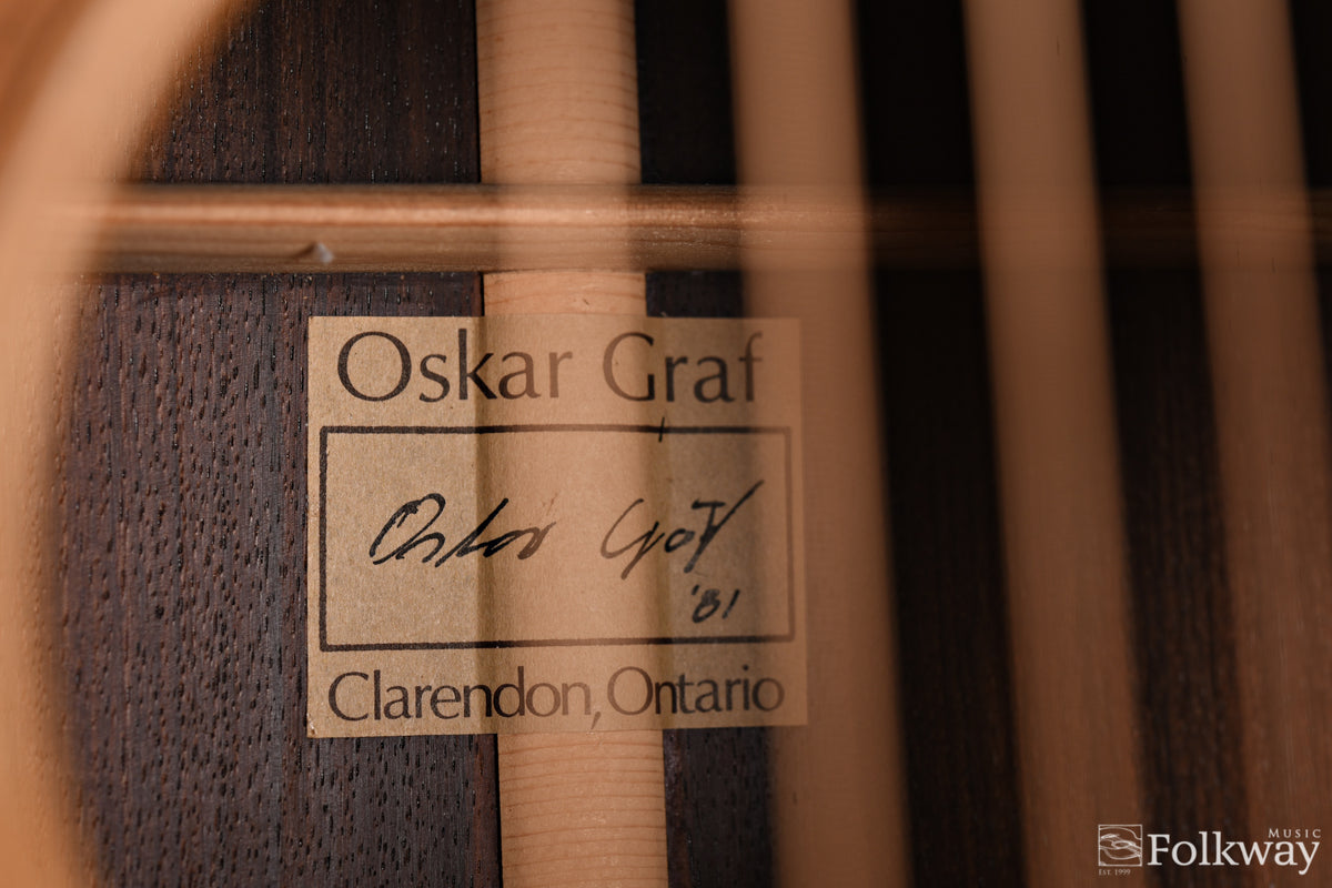 1981 Oskar Graf Steel String