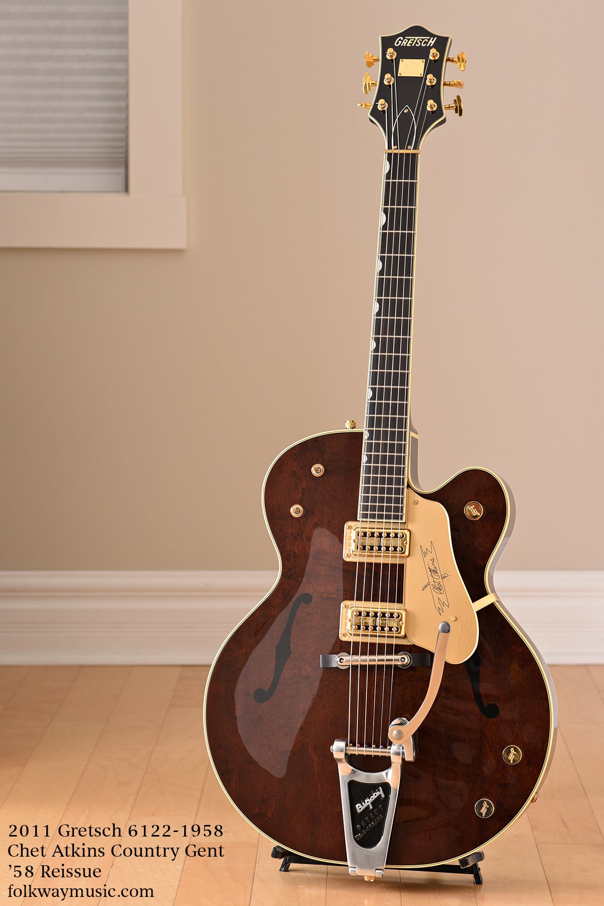 2011 Gretsch 6122-1958 Chet Atkins Country Gent ’58 Reissue