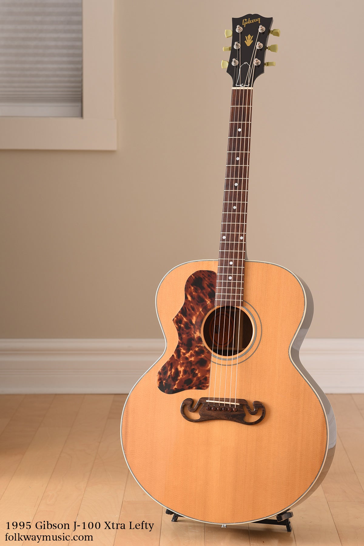 1995 Gibson J-100 XTRA Lefty