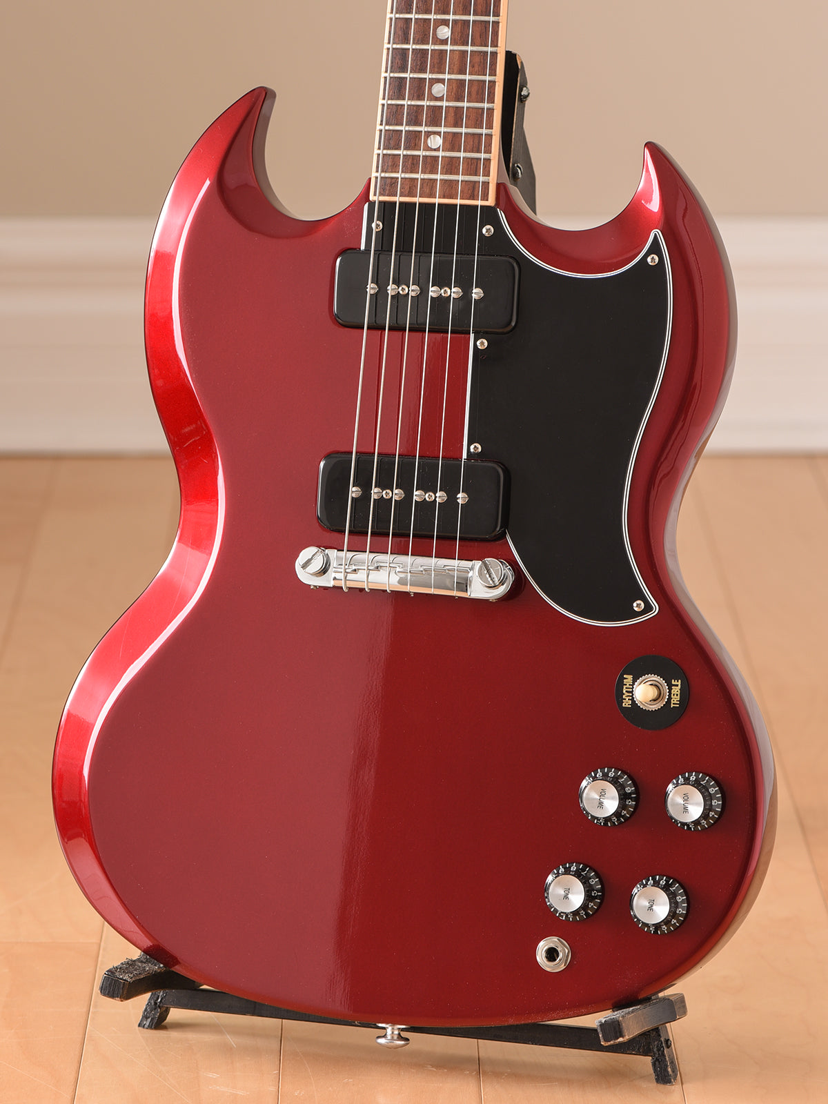 2019 Gibson SG Special, Vintage Sparkle Burgundy