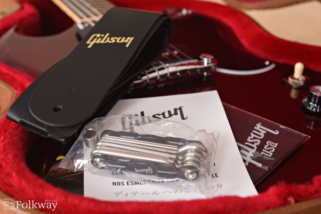 2019 Gibson SG Special, Vintage Sparkle Burgundy