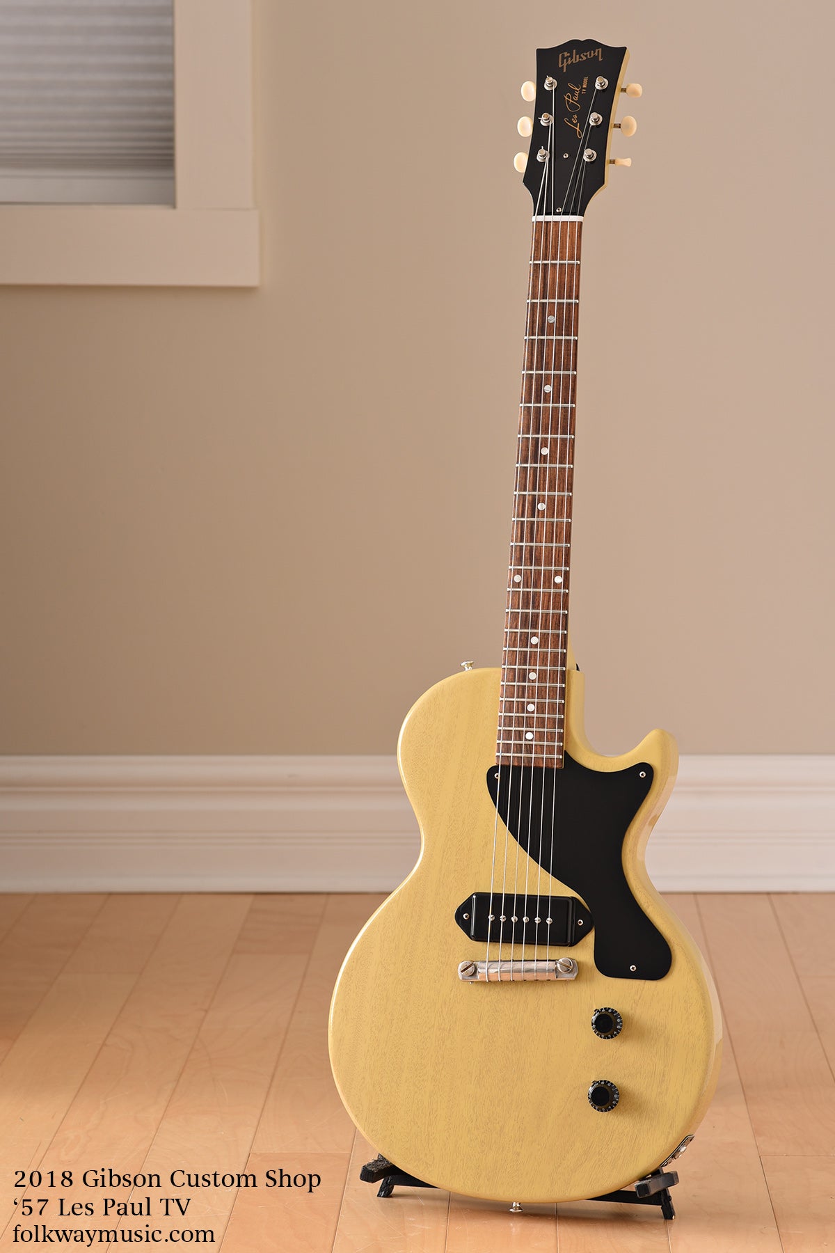 2018 Gibson Custom Shop '57 Les Paul Jr. TV Yellow