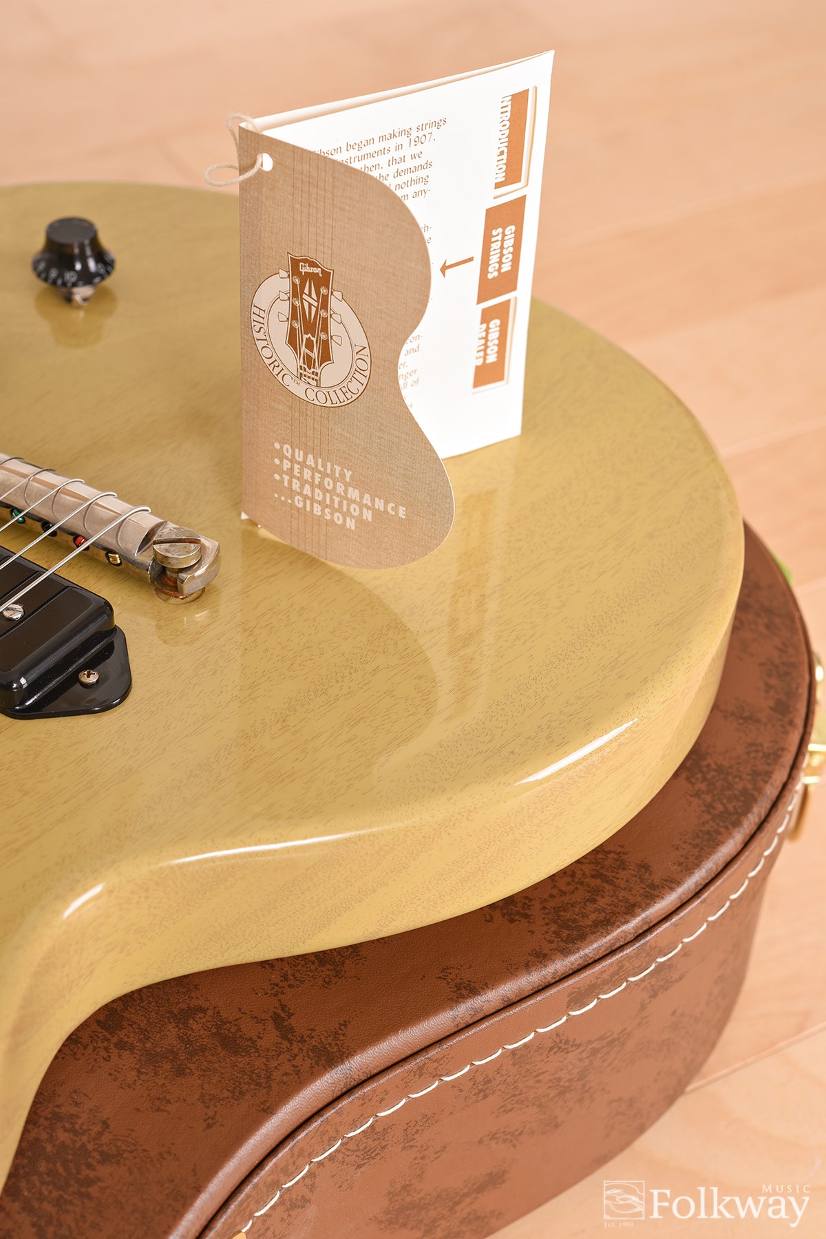 2018 Gibson Custom Shop '57 Les Paul Jr. TV Yellow