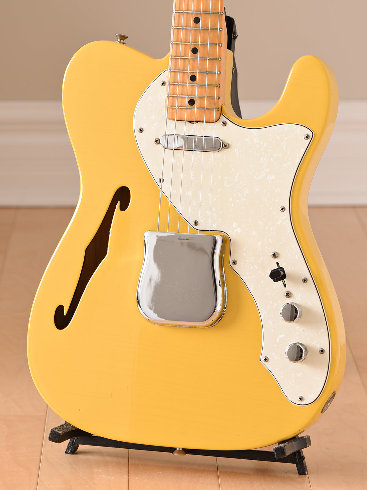 1969 Fender Telecaster Thinline, Canary Yellow