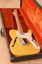 1969 Fender Telecaster Thinline, Canary Yellow