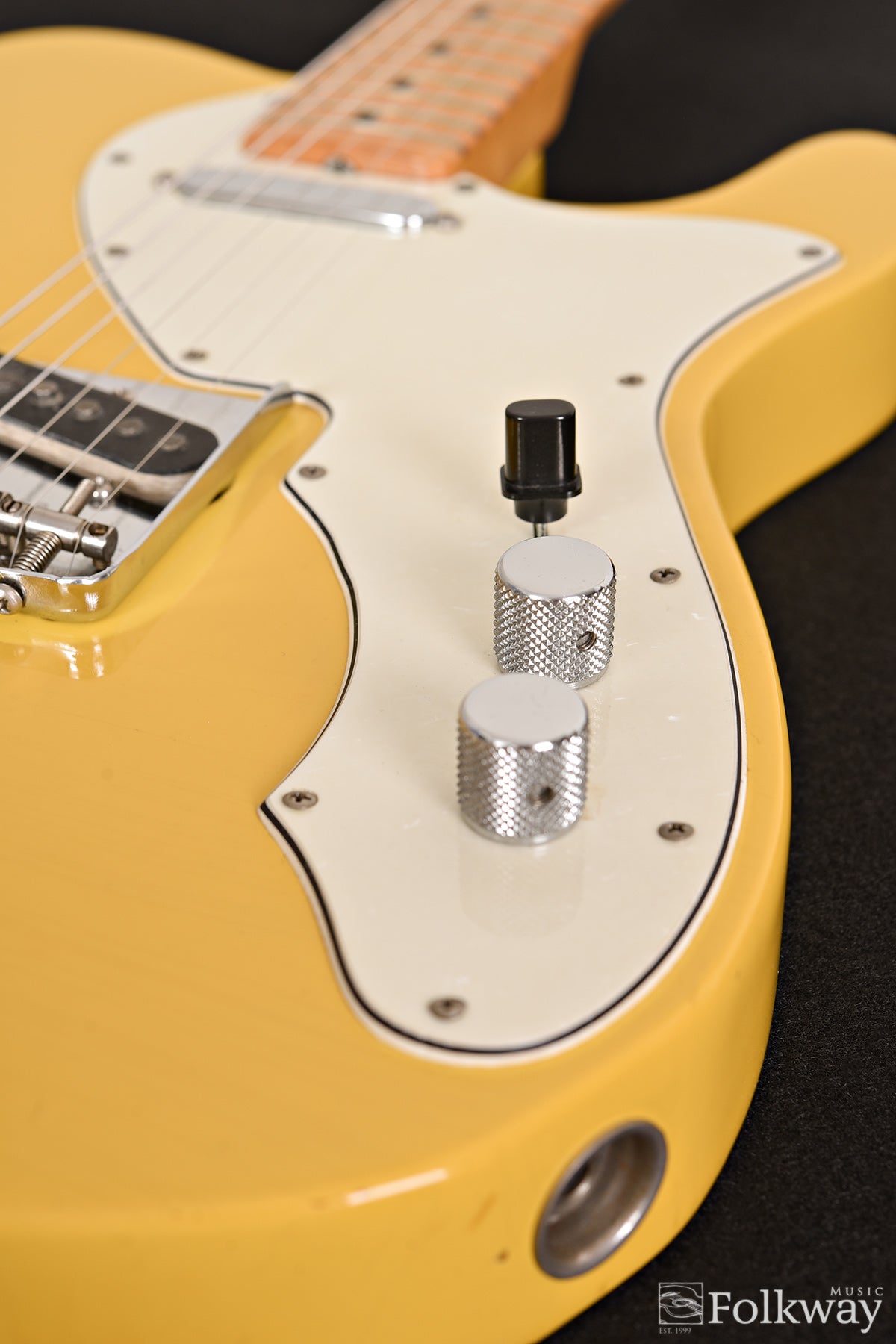1969 Fender Telecaster Thinline, Canary Yellow