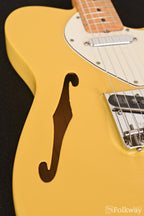 1969 Fender Telecaster Thinline, Canary Yellow
