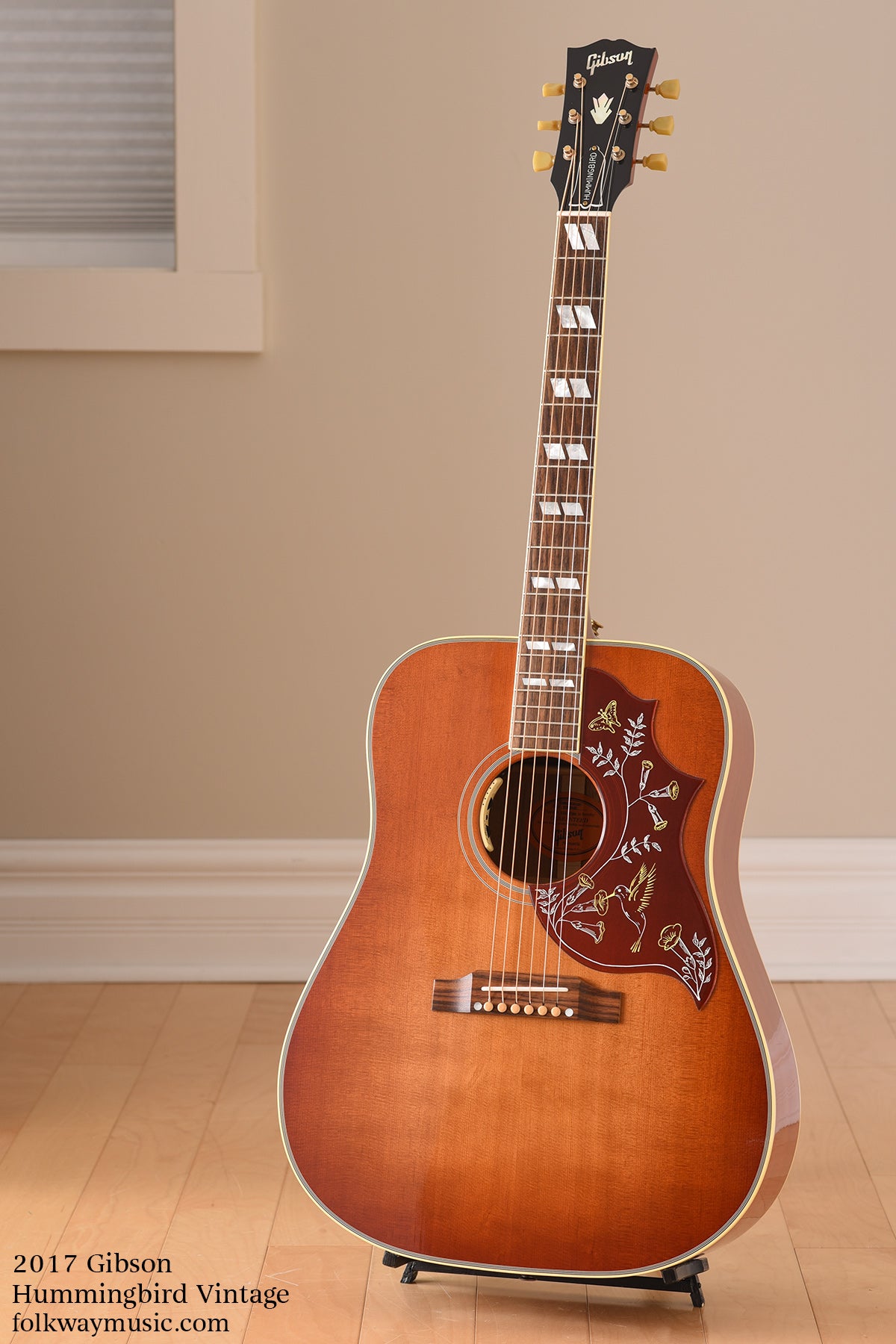 2017 Gibson Hummingbird Vintage