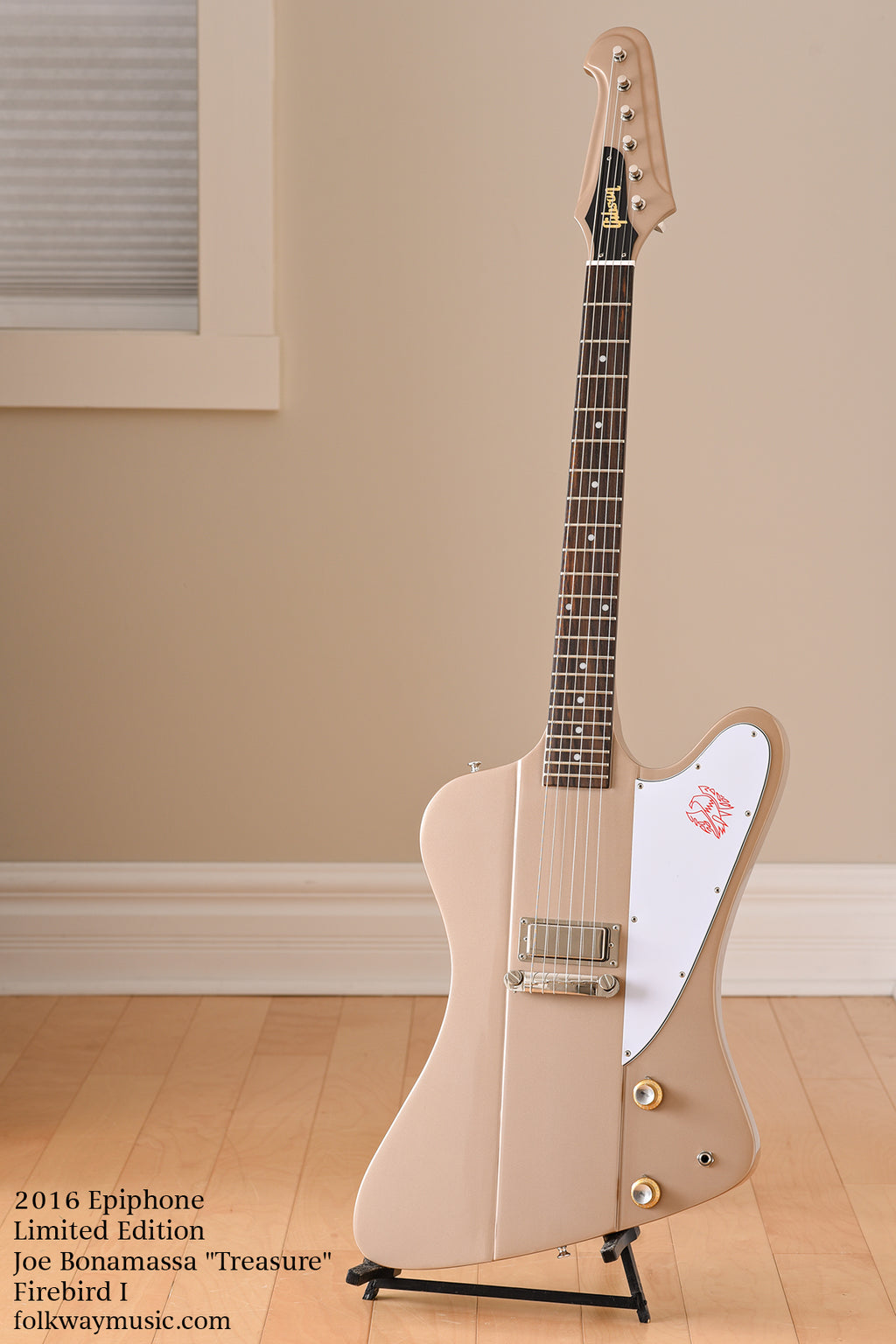 2016 Epiphone Ltd Ed. Bonamassa “Treasure” Firebird 1