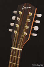 Pono MTDX 8-String Mahogany Tenor Deluxe