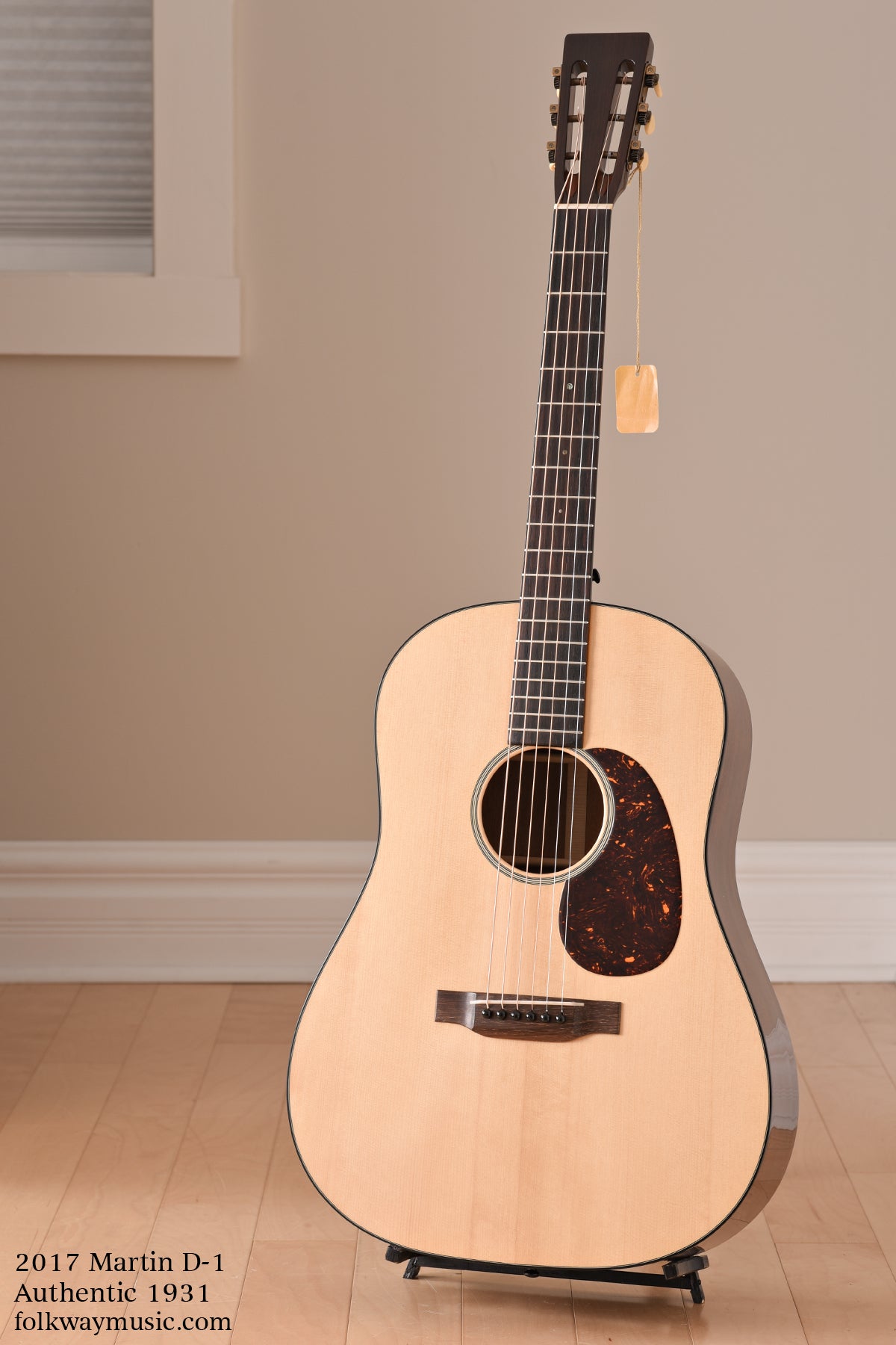 2017 Martin D-1 Authentic 1931