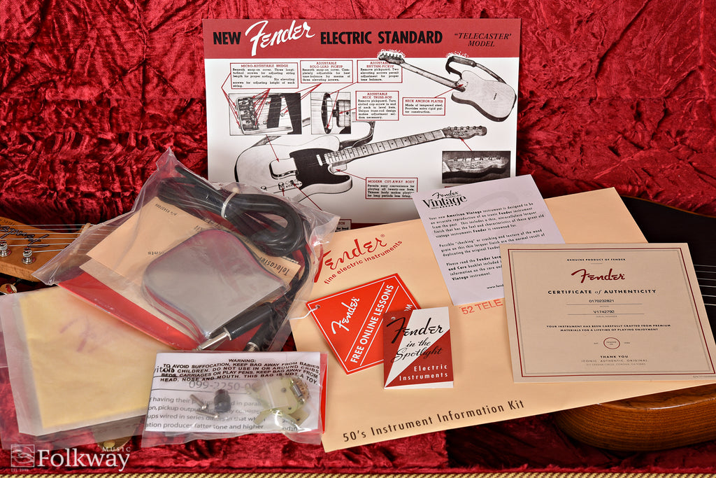 2017 Fender Limited Edition FSR Vintage '52 Telecaster