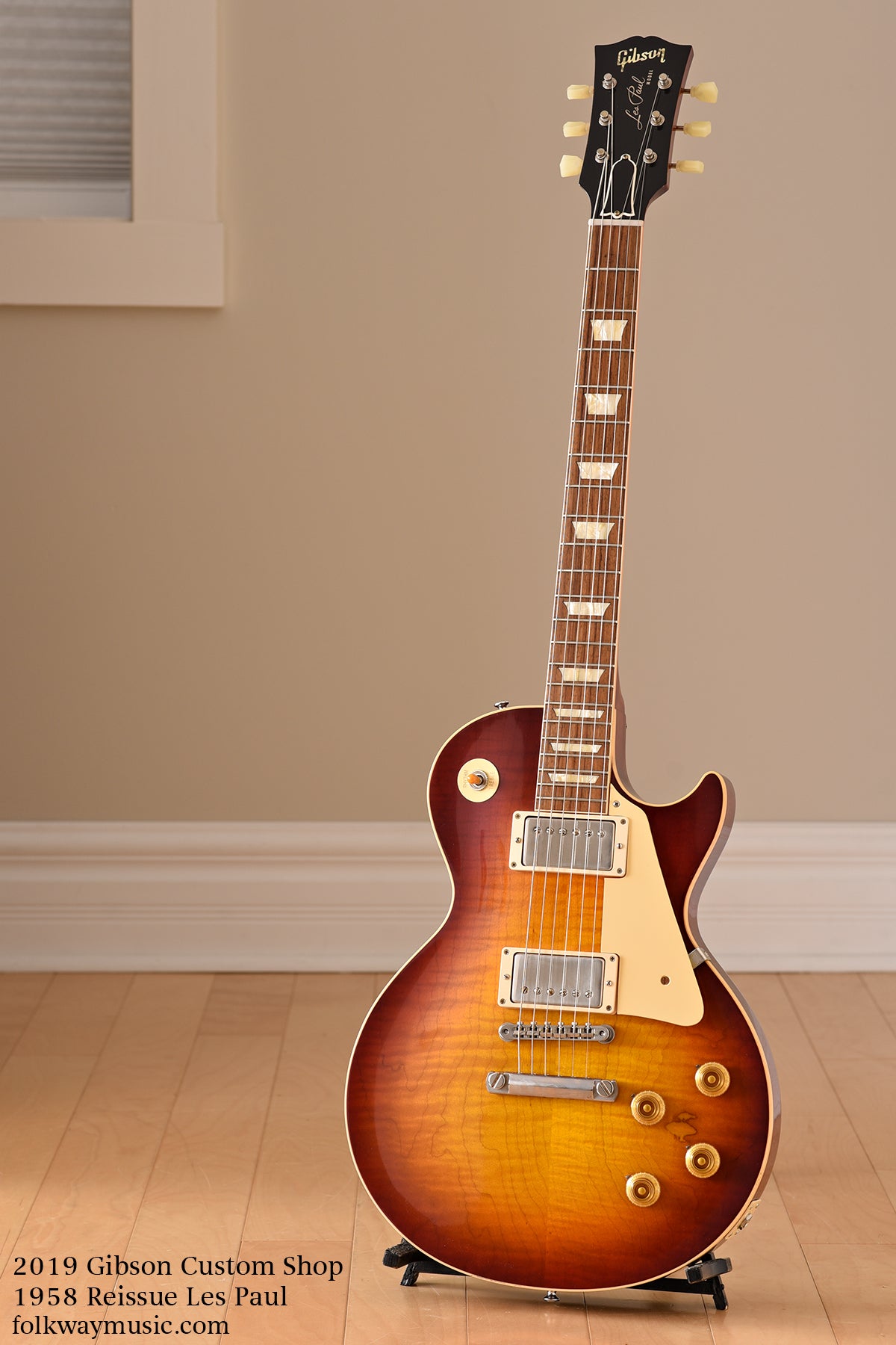 2019 Gibson 1958 Les Paul Standard Reissue VOS