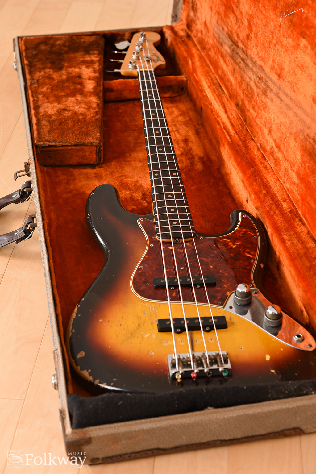 1961 Fender ‘Stack Knob’ Jazz Bass