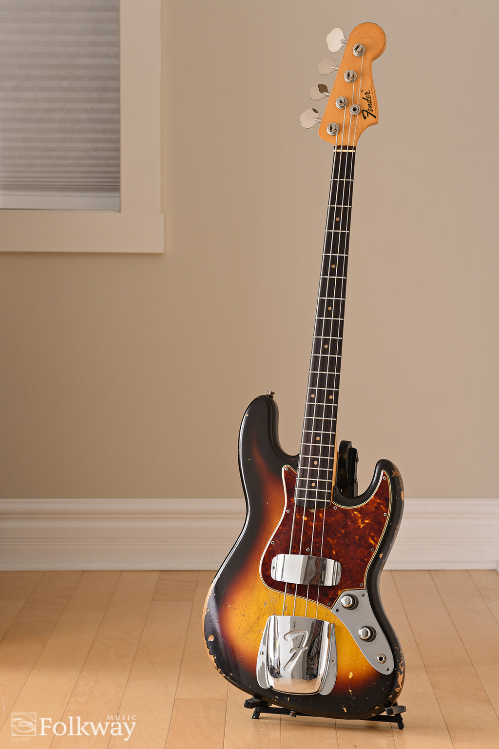 1961 Fender ‘Stack Knob’ Jazz Bass