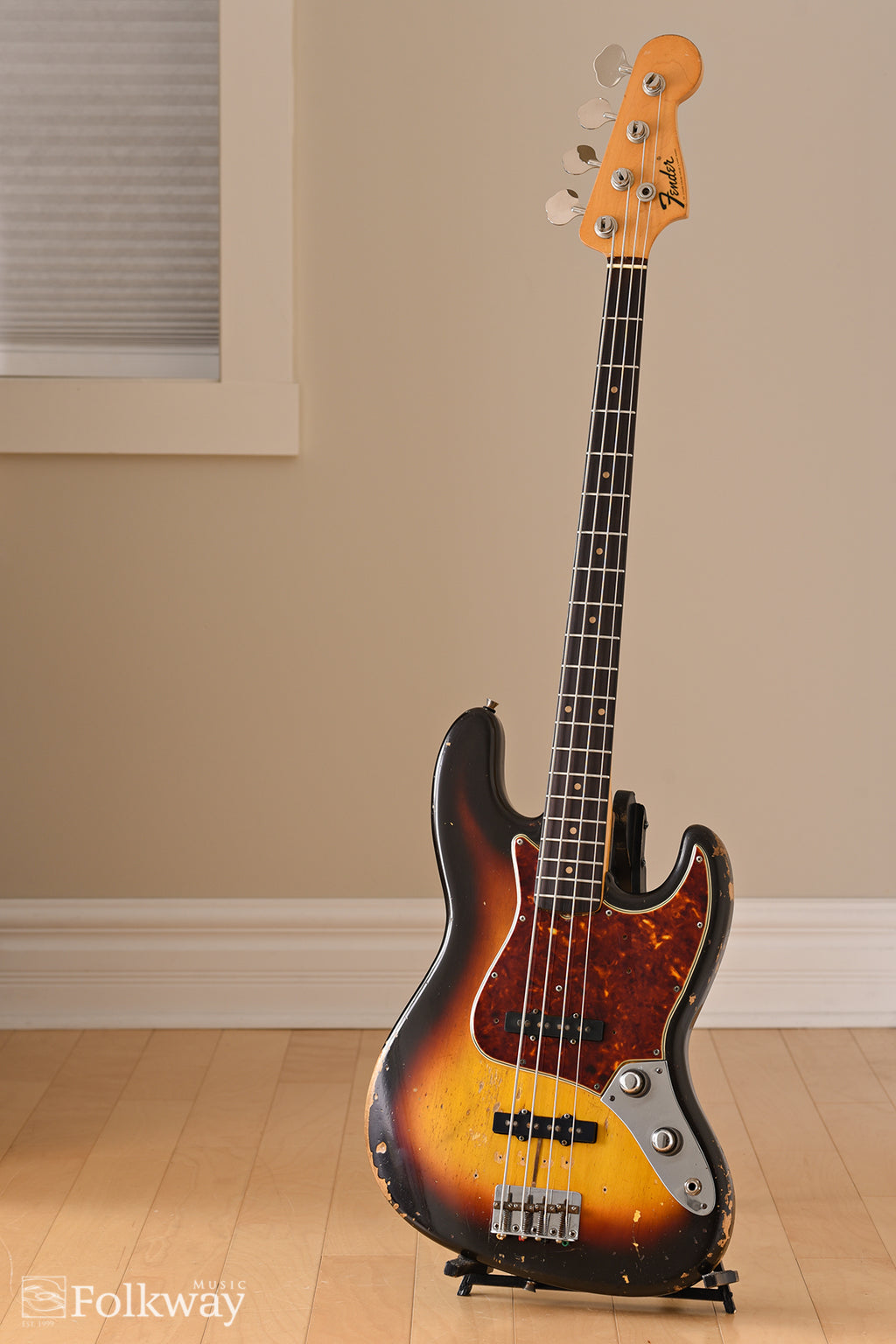 1961 Fender ‘Stack Knob’ Jazz Bass