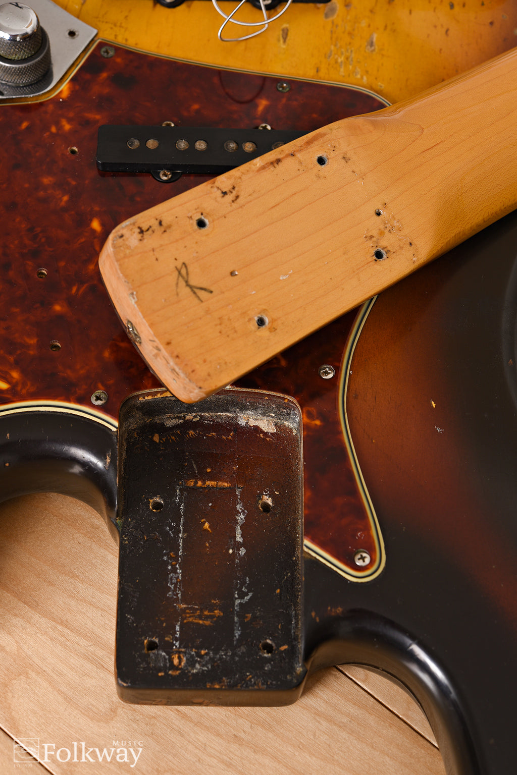 1961 Fender ‘Stack Knob’ Jazz Bass