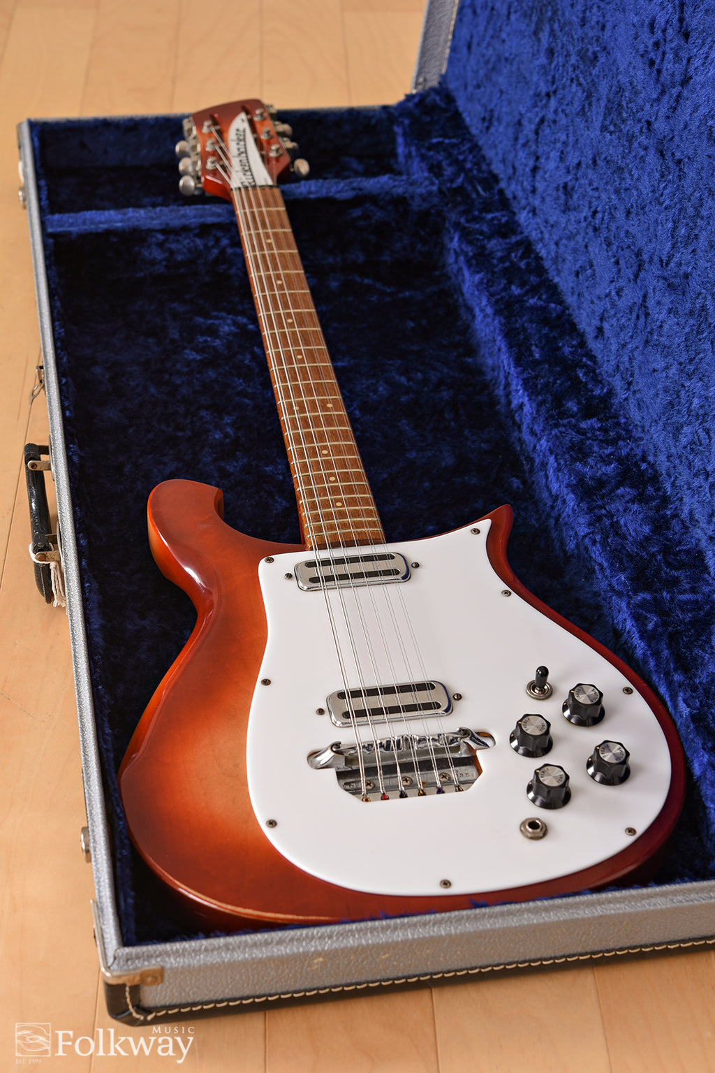 1966 Rickenbacker 450/12 Fireglo