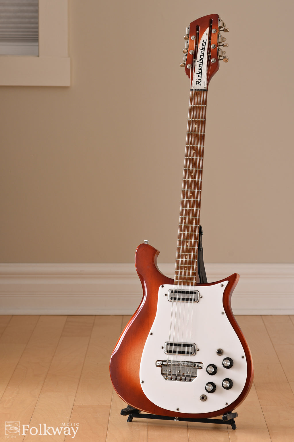 1966 Rickenbacker 450/12 Fireglo