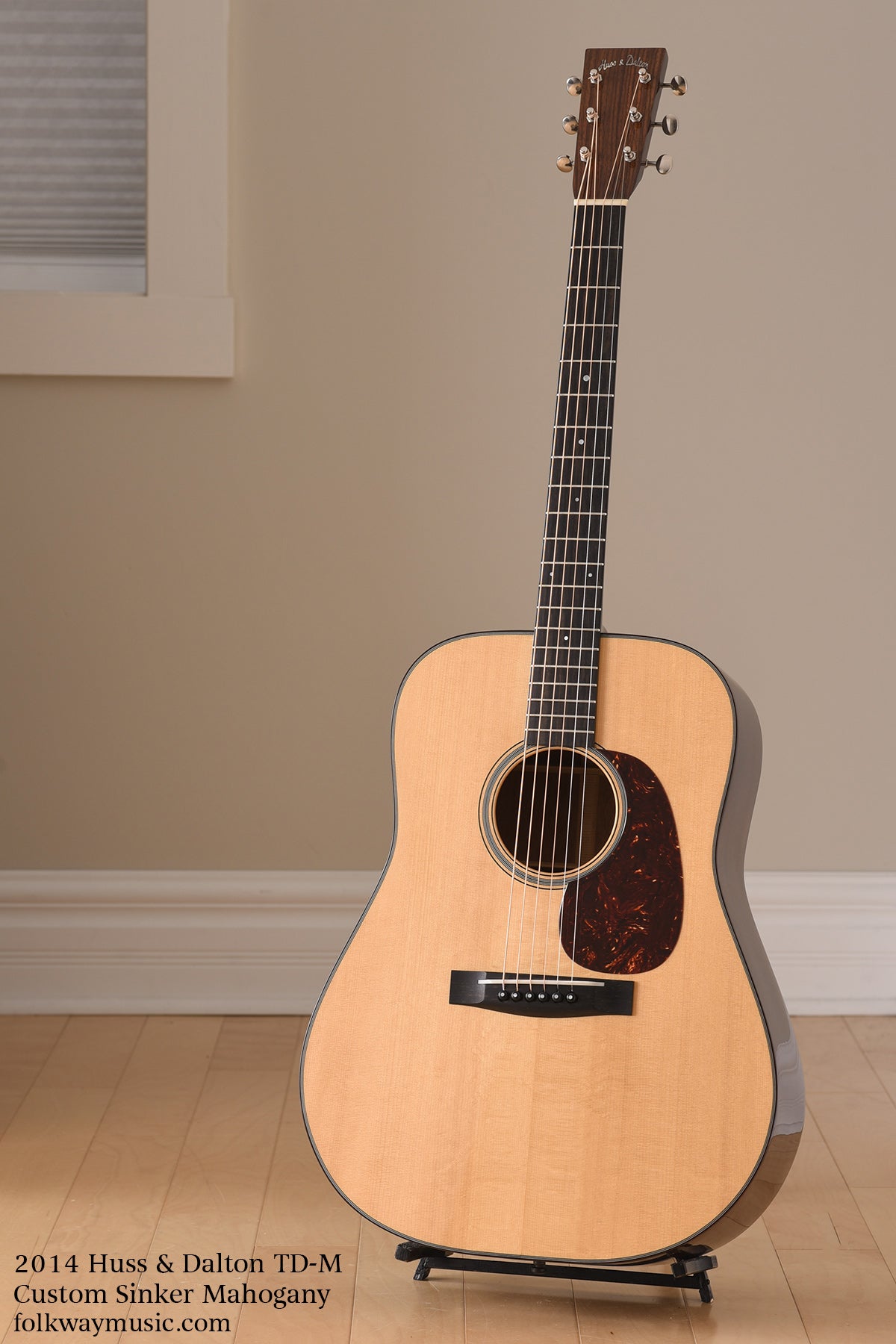 2014 Huss & Dalton TD-M Custom Sinker Mahogany