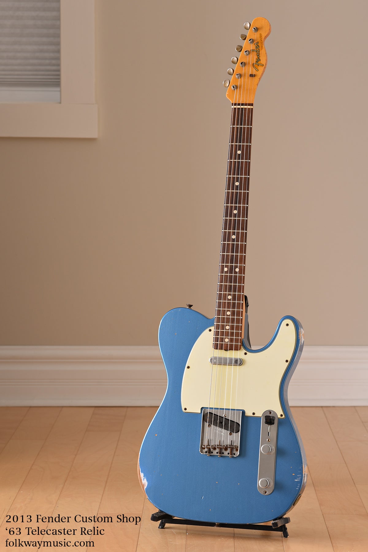 2013 Fender Custom Shop 1963 Telecaster Relic