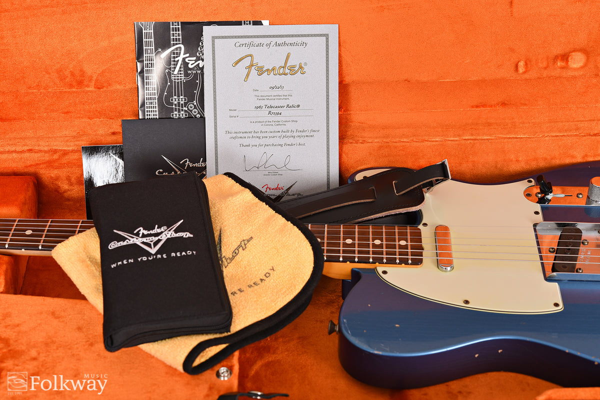 2013 Fender Custom Shop 1963 Telecaster Relic
