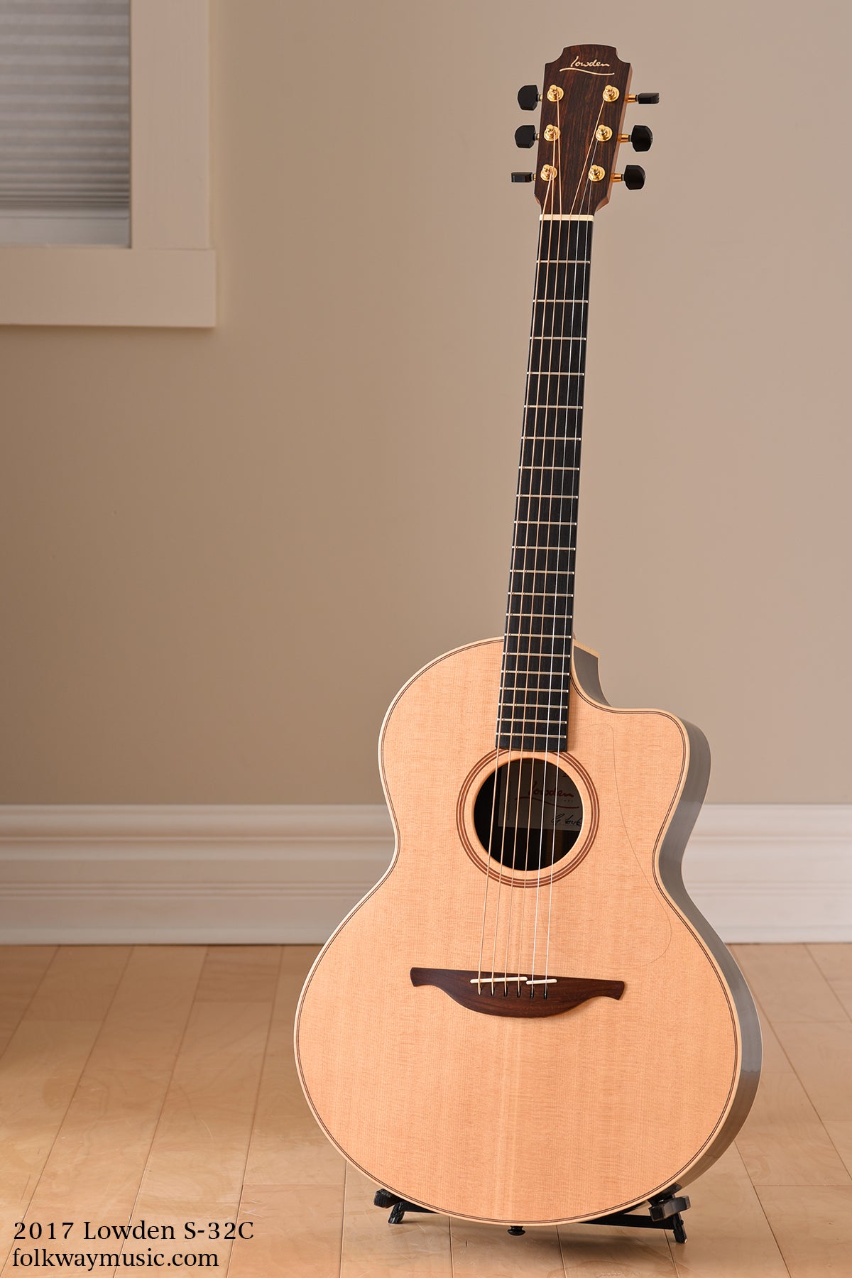2017 Lowden S-32C