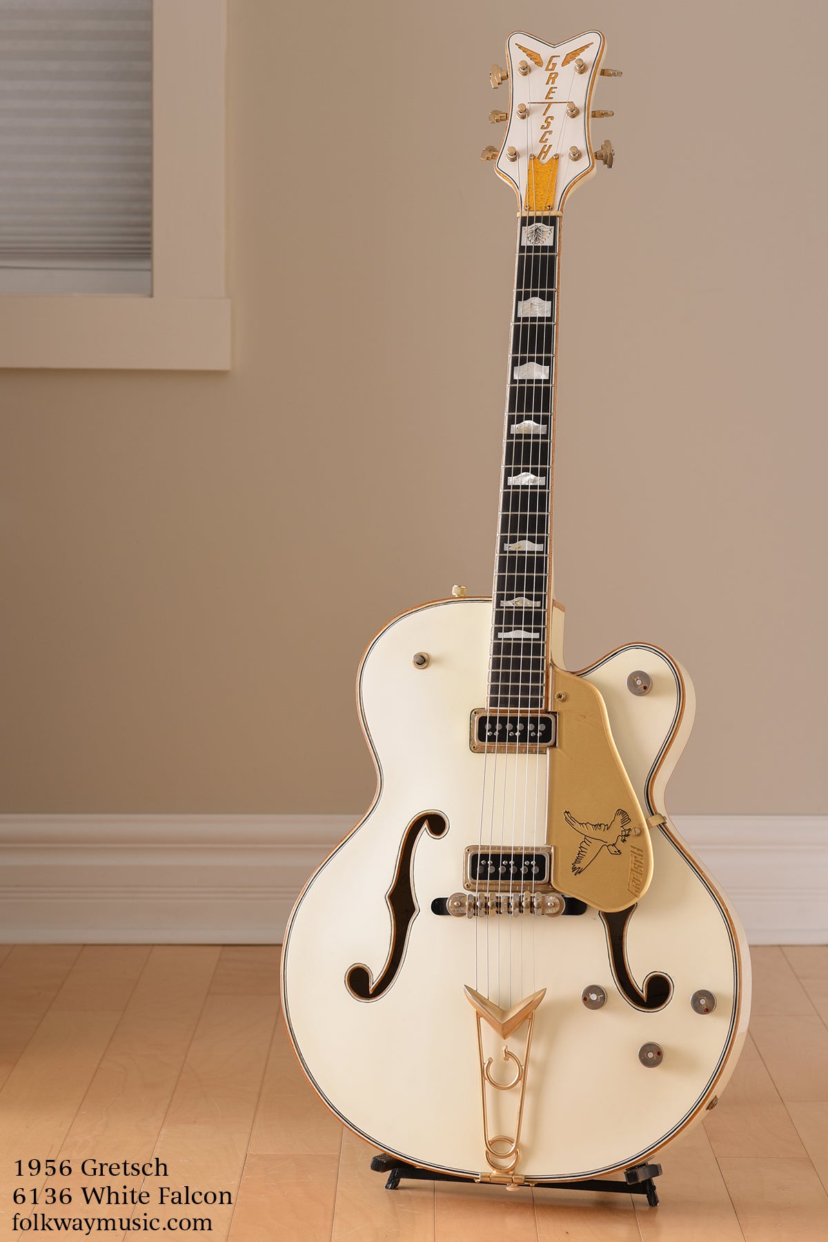 1956 Gretsch 6136 White Falcon
