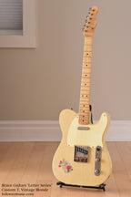 Bruce Guitars Letter Series Custom T, Vintage Blonde