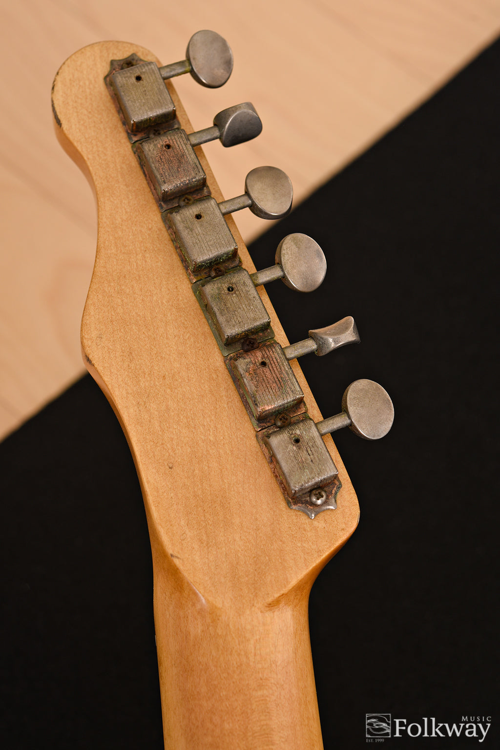 Bruce Guitars Letter Series Custom T, Vintage Blonde