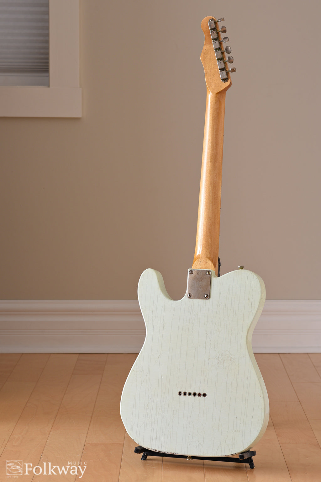 Bruce Guitars Letter Series Custom T, Sonic Blue