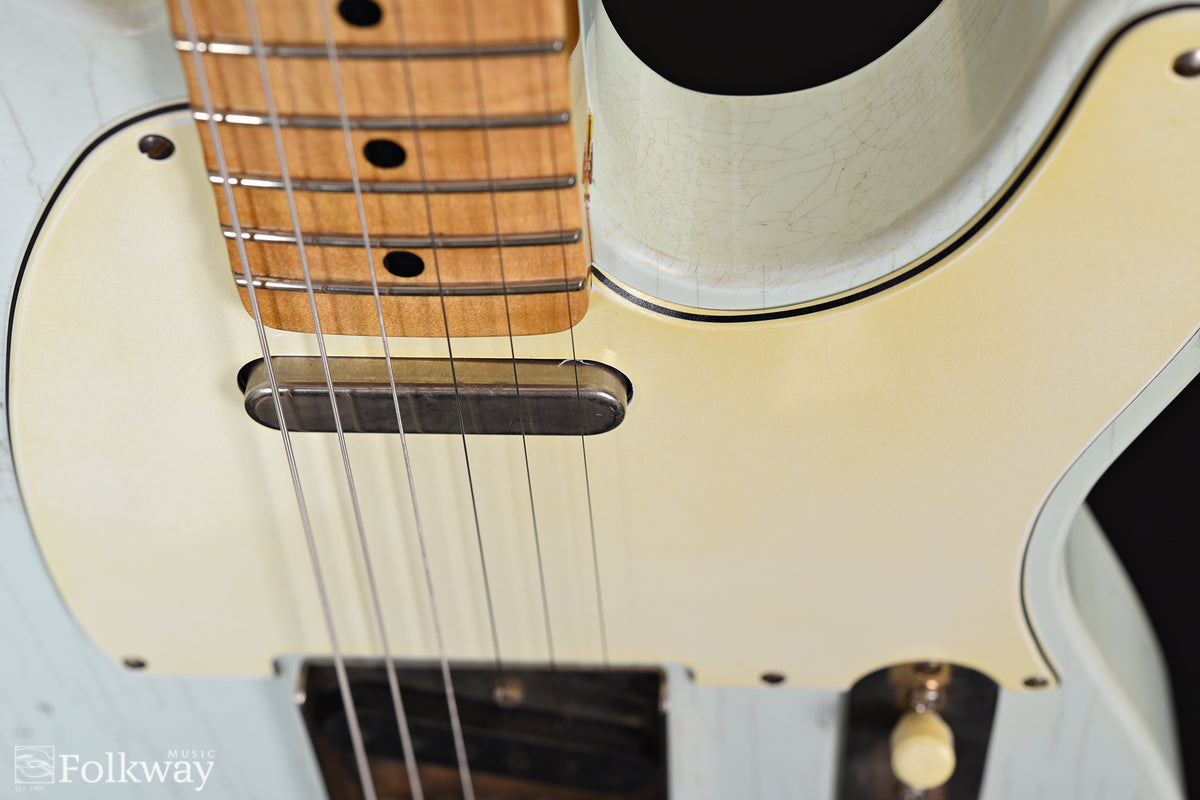 Bruce Guitars Letter Series Custom T, Sonic Blue