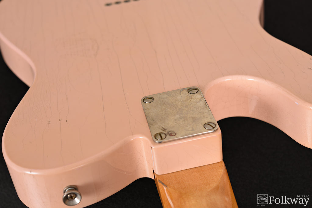 Bruce Guitars Letter Series Custom T, Shell Pink