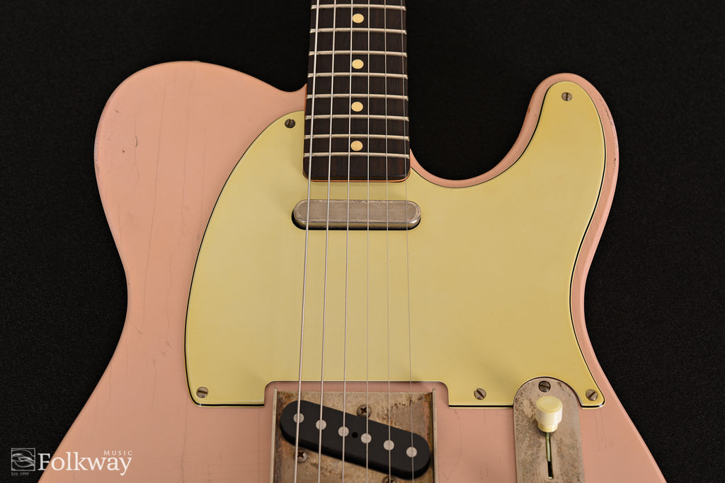 Bruce Guitars Letter Series Custom T, Shell Pink
