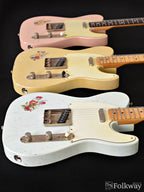 Bruce Guitars Letter Series Custom T, Shell Pink