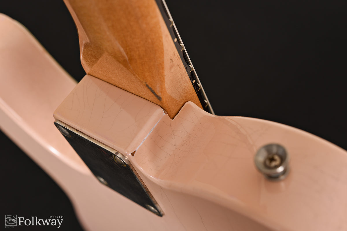 Bruce Guitars Letter Series Custom T, Shell Pink