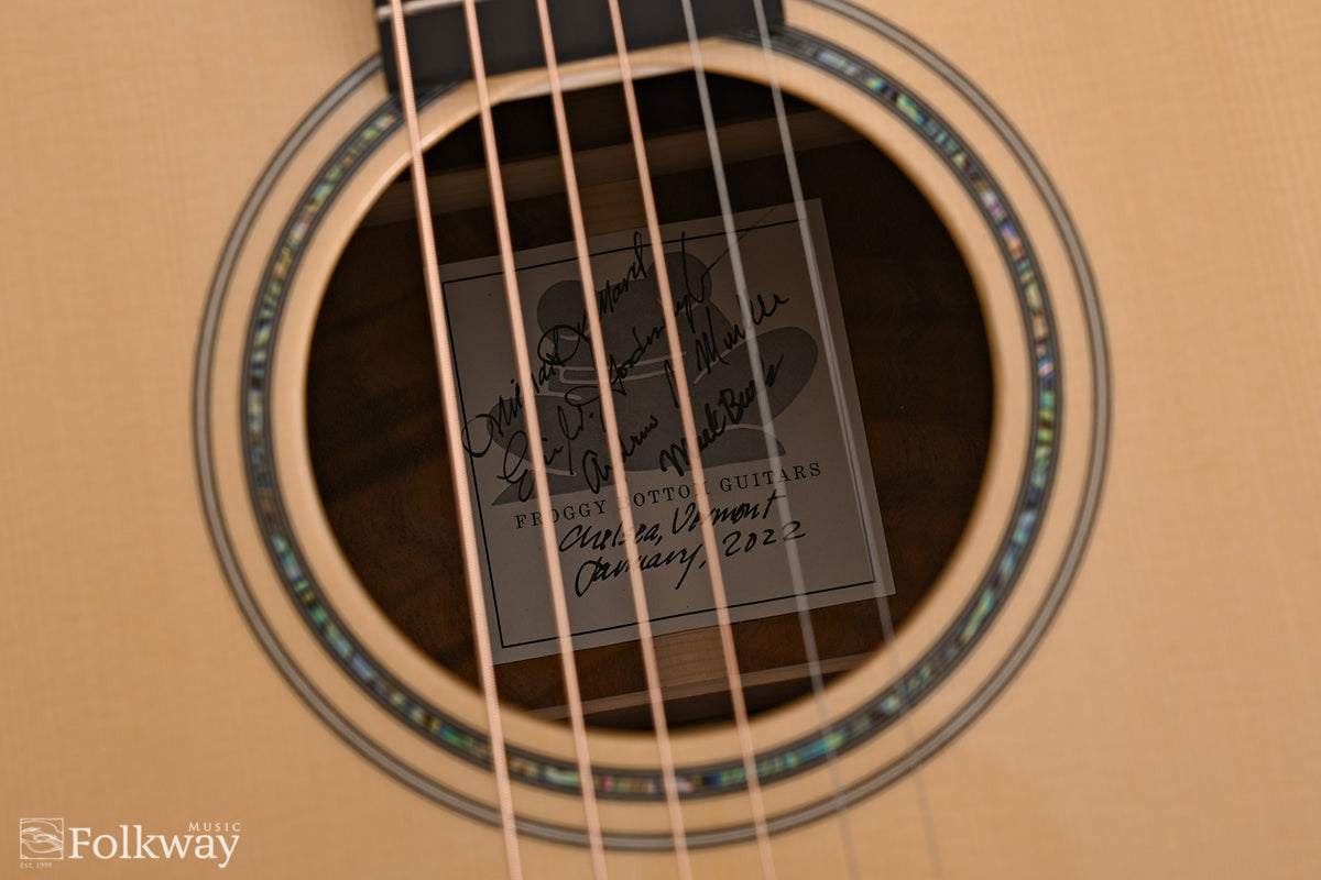 2022 Froggy Bottom H12 Limited Koa & Adirondack